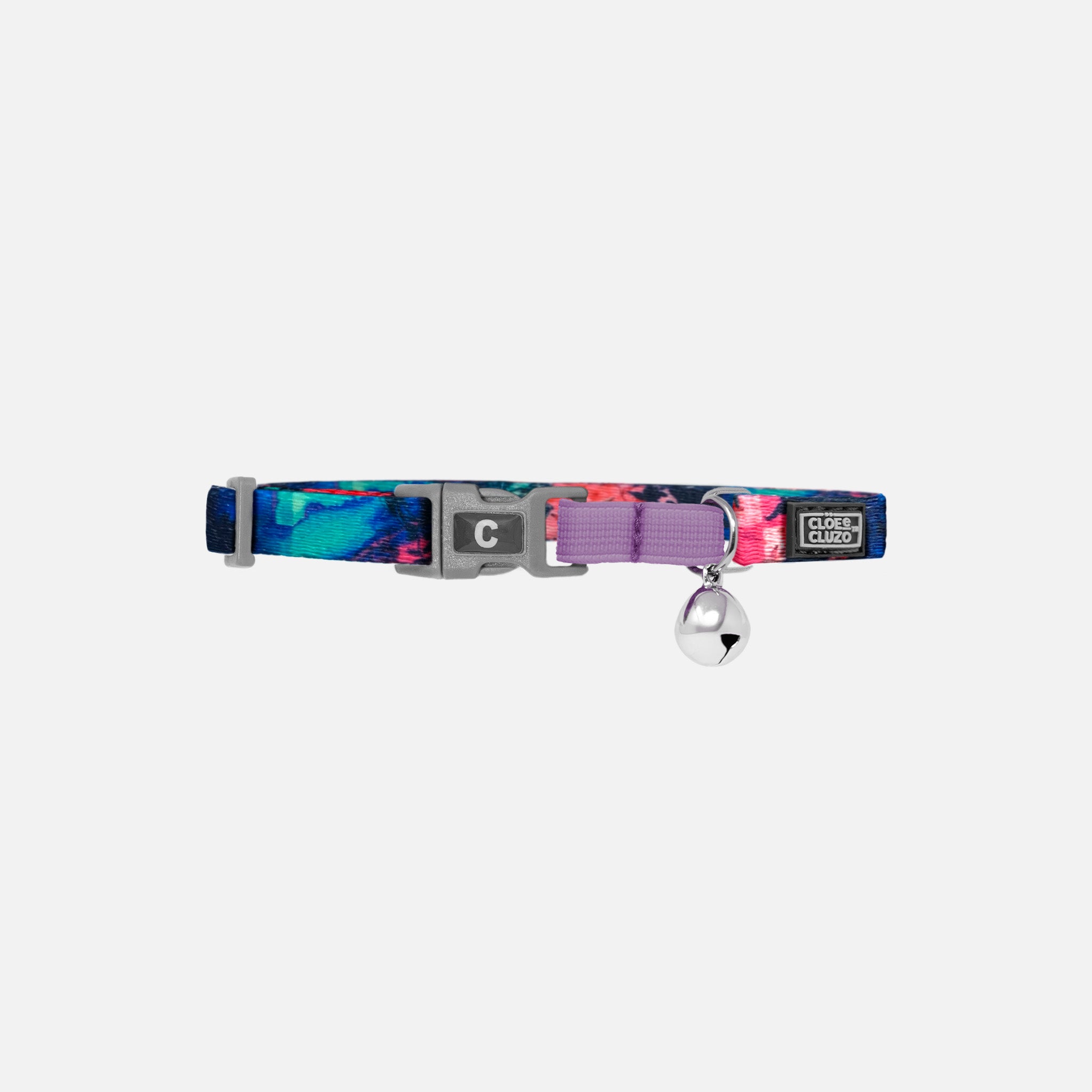 Adjustable Printed Cat Collar